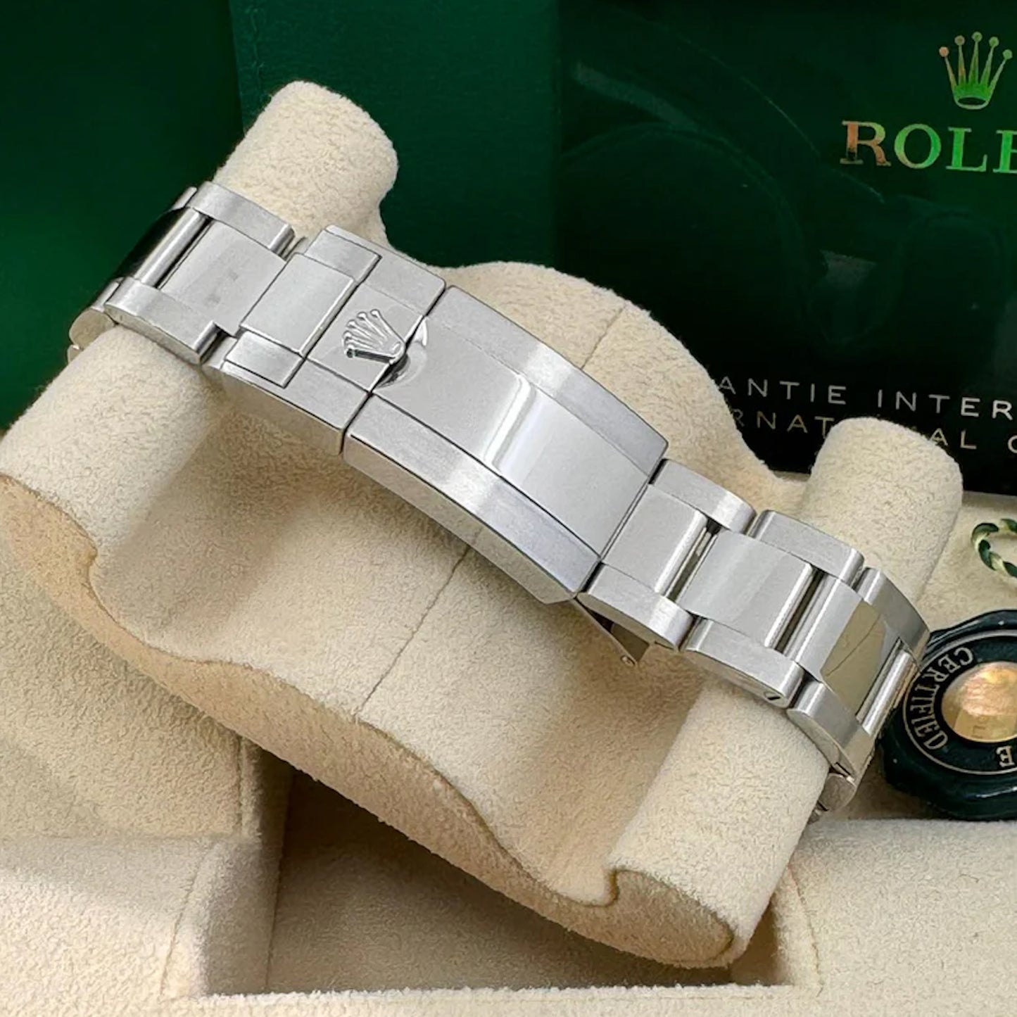 2025 Rolex GMT Master II 40mm Stainless Steel Black Dial Black/Blue (Batman) Bezel Oyster Bracelet 126710BLNR