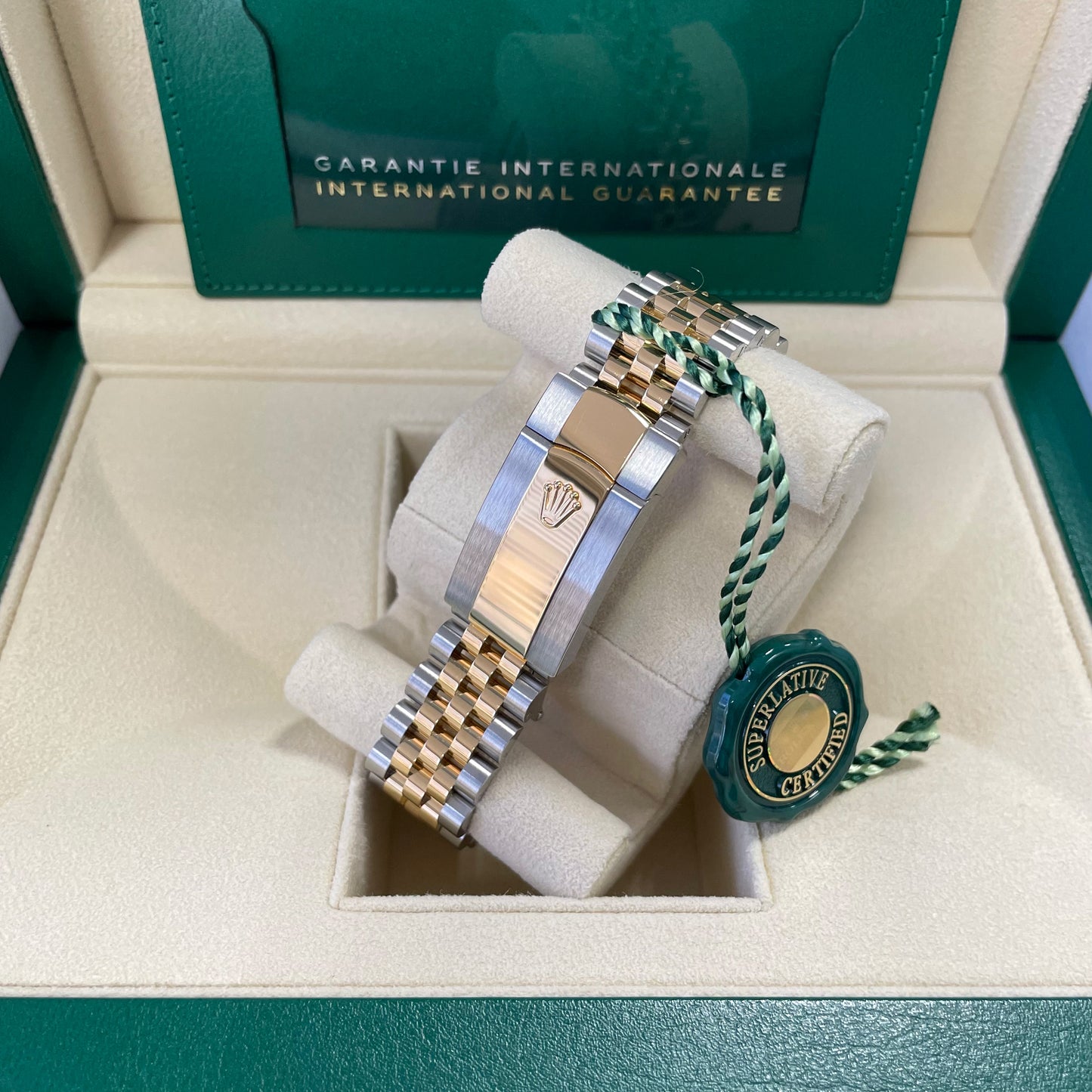 2025 Rolex Datejust 41 Stainless Steel & 18K Yellow Gold Black Index Dial Jubilee Bracelet Fluted Bezel 126333