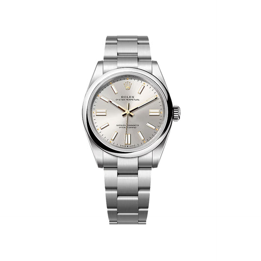 2025 Rolex Oyster Perpetual 41 Stainless Steel Silver Index Dial Oyster Bracelet Domed Bezel 134300