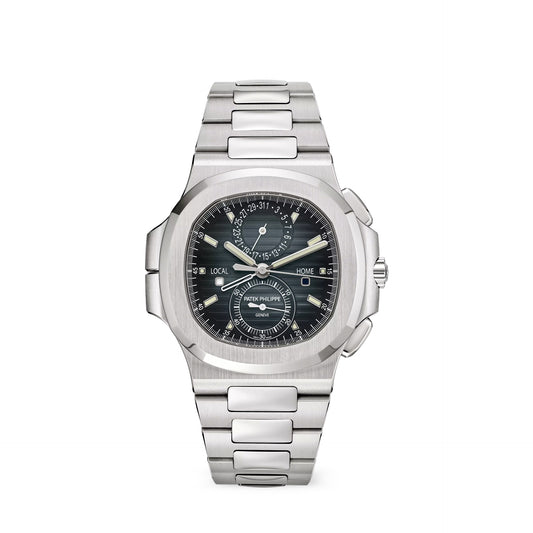 2025 Patek Philippe Nautilus 'Travel Time' Flyback Chronograph Stainless Steel 41mm  Blue Dial 5990/1A-011