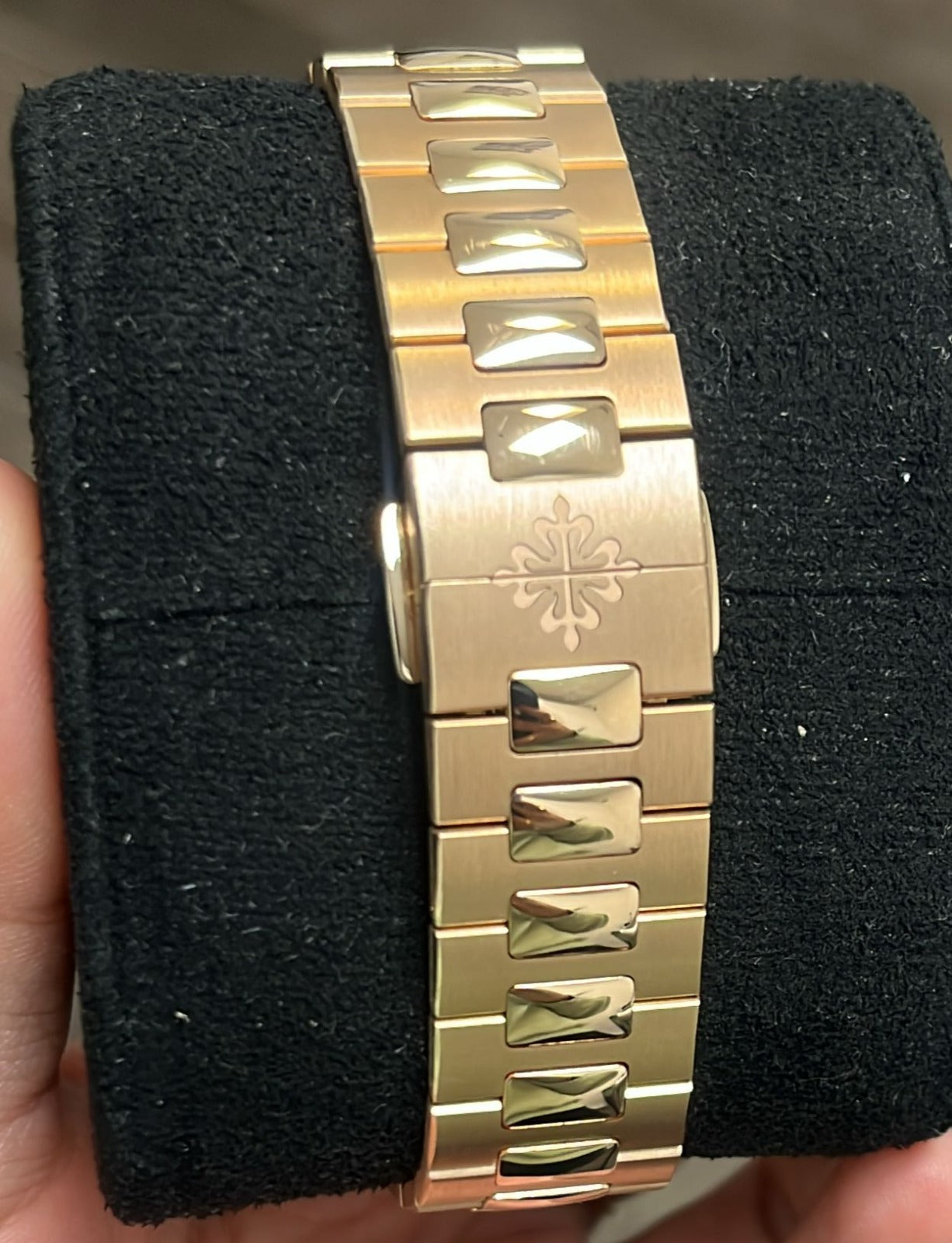 2025 Patek Philippe Nautilus 'Travel Time' Flyback Chronograph Rose Gold 41mm Blue Dial 5990/1R-001