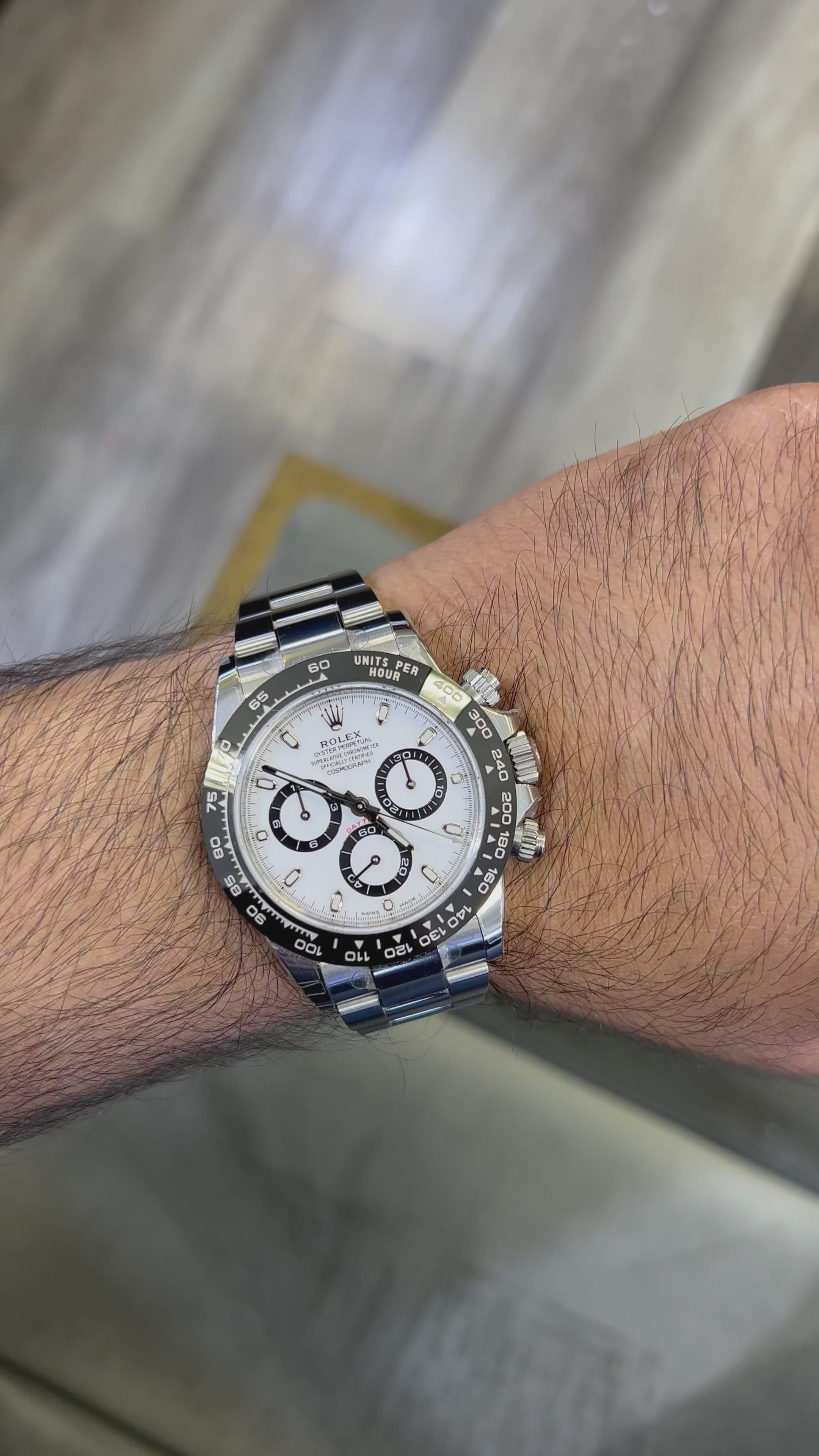 2022 Rolex Cosmograph Daytona Stainless Steel White (Panda) Dial